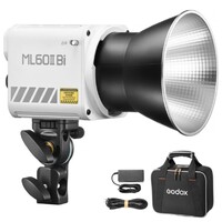 Godox ML60II Bi 70W Bi-color AC/DC LED Video Light (2800K-6500K)
